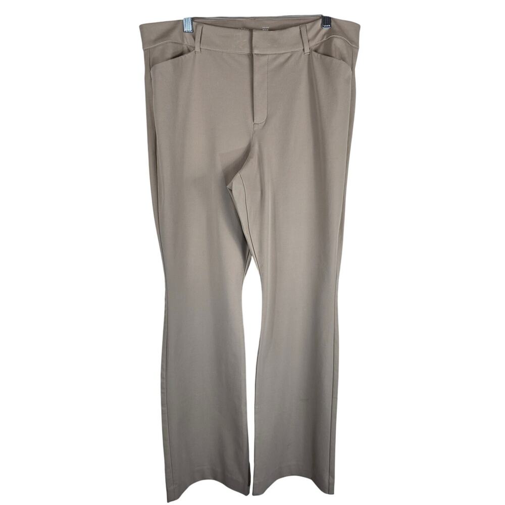 Old Navy High Rise Smooth Pockets Pixie Beige Women's Pants 16